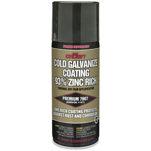 Cold Galvanizing Compound, 16 oz Aerosol Can
