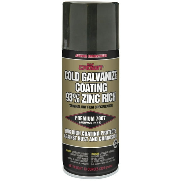 Cold Galvanizing Compound, 16 oz Aerosol Can