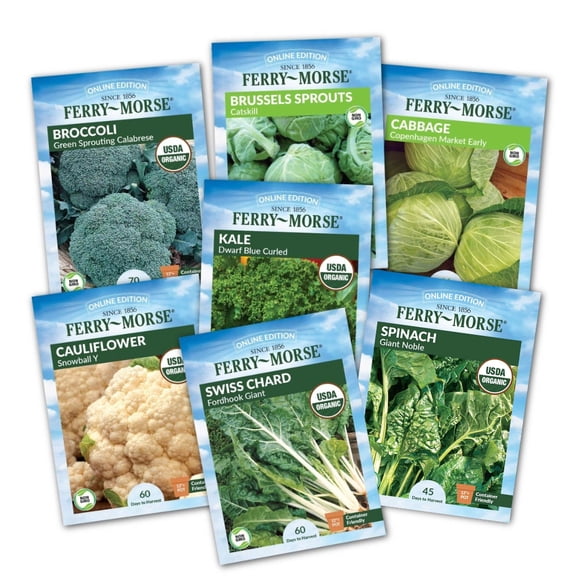 Ferry-Morse Cold Hardy Vegetable Seed Variety Pack - 7 Pack