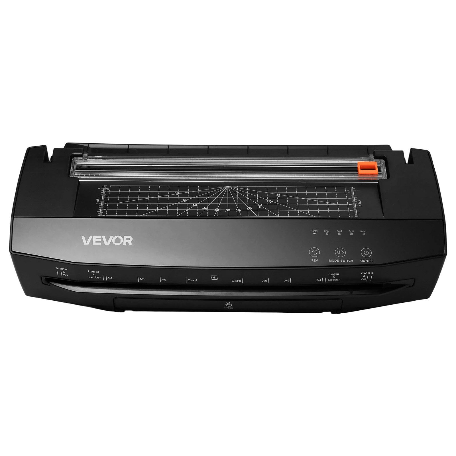 Cold and Hot Laminator Machine for Max A3 Paper Size, 1-Min Quick Warm, Portable Laminator with 3-10 mil Thickness Support, Includes Accessories for Home, Office, Business, School Use, Black Color