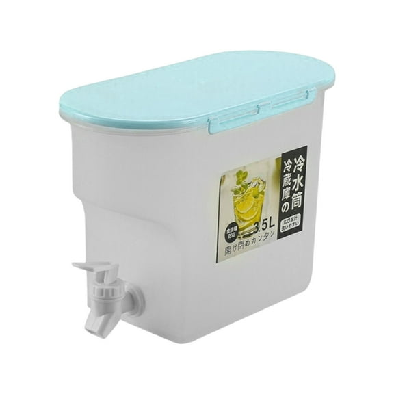 Cold Kettle with Faucet, 3.5L Refrigerator Juice Water Pitcher, Home Plastic Beverage Dispenser, Filter Drink Container for Home, Kitchen, Camping, Party Clearance Sale