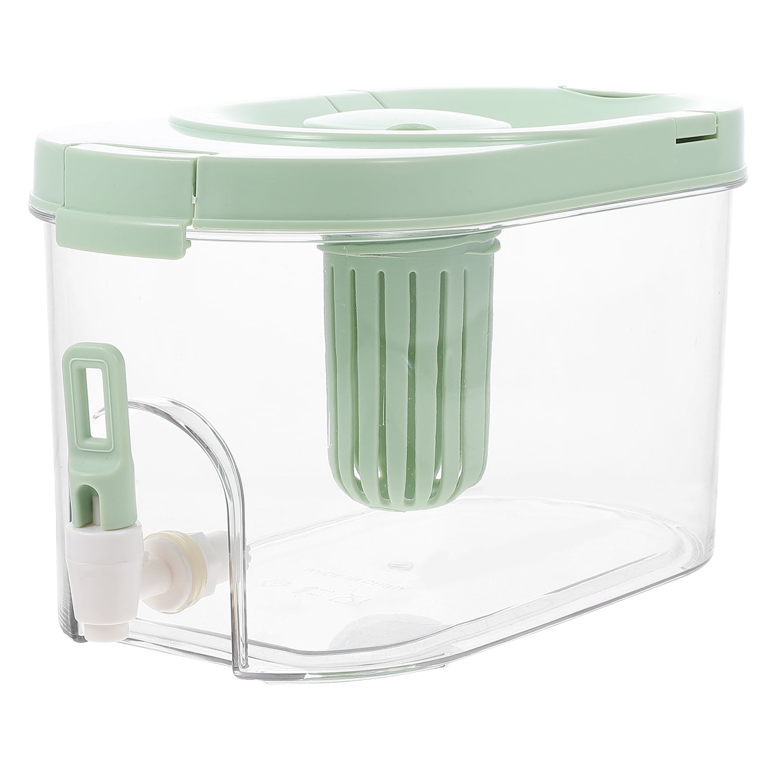 Cold Kettle with Faucet Juices Container Water Clear Plastic Beverage