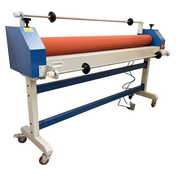 Cold Laminating Machine 63 inch Electric Manual Cold Laminator Machine With Film Release Rod