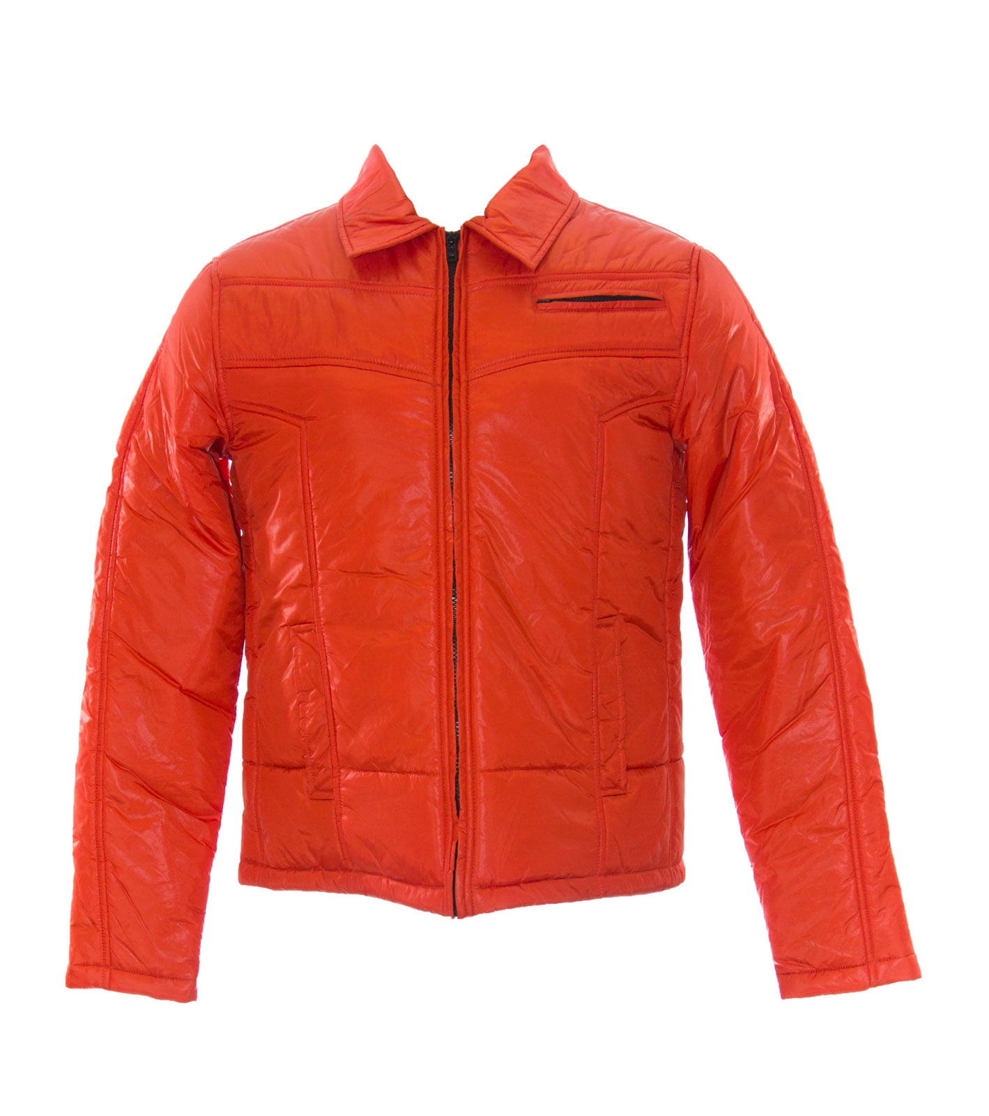 Cold Method Men s Puffer Ski Jacket Medium Red Coral