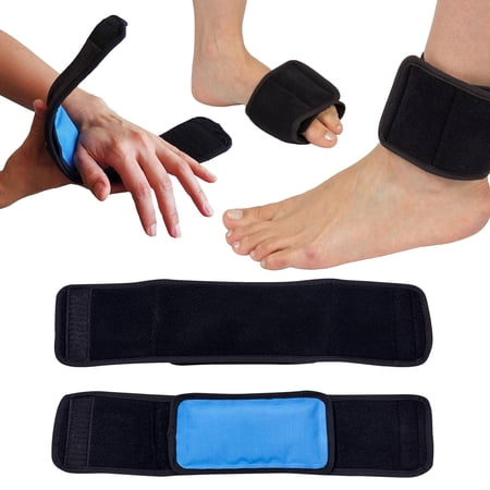 Cold Pack Wrap (Regular) With 14in Strap Reusable Gel Ice Pack Compress For Injuries And Pain Relief 40ml