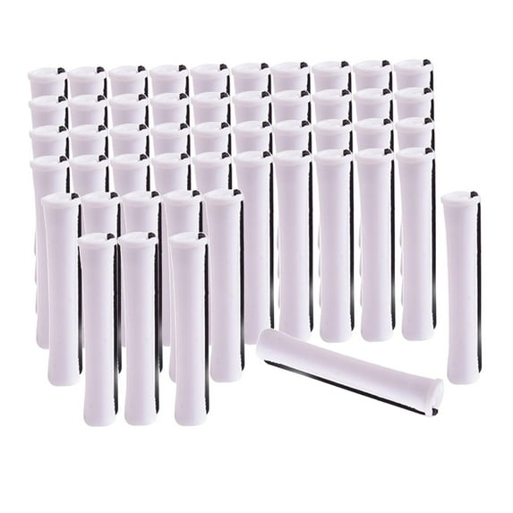 Cold Perm Rods Curling Hair Curly Wavy Rod Set Women Girls , 50Pcs 1.6cm