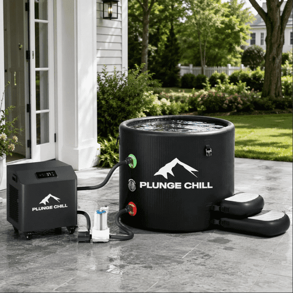 1HP Cold Plunge Chiller with Tub(Plus)