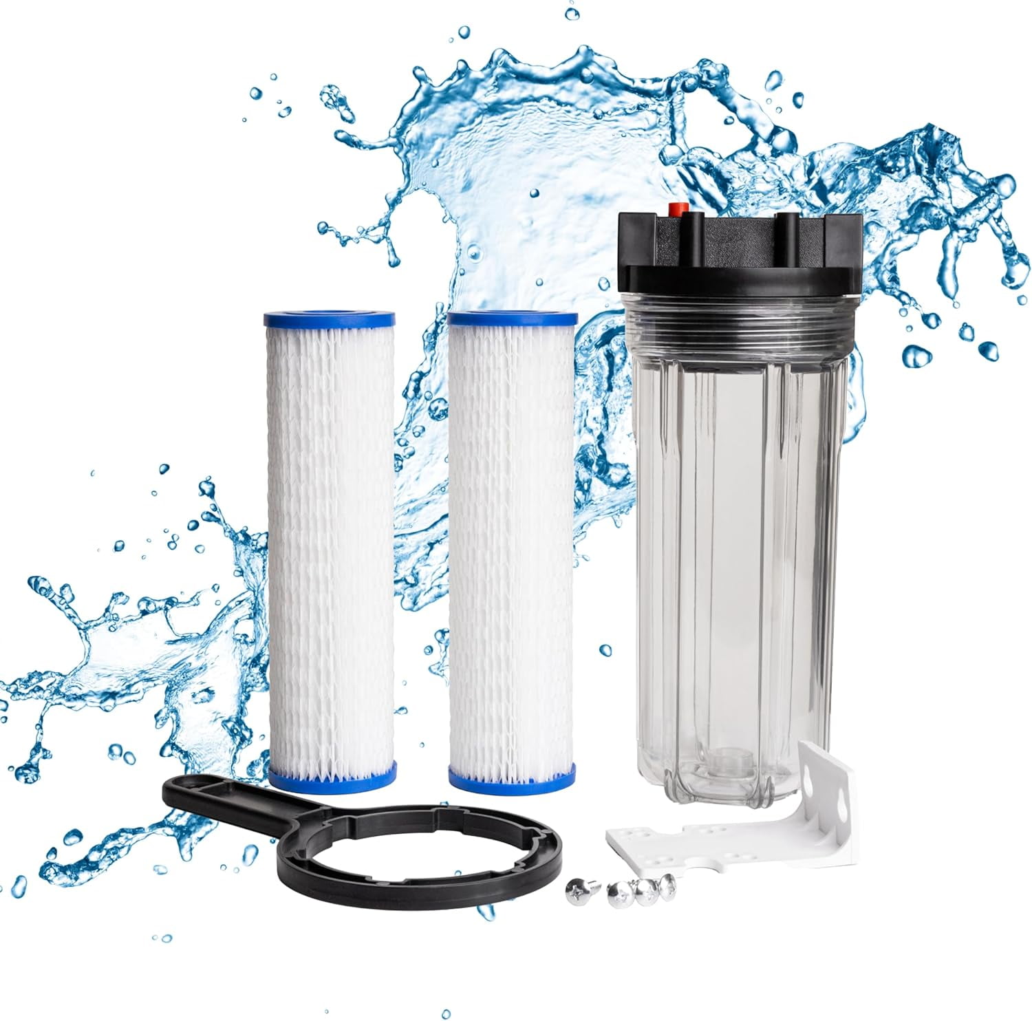 Cold Plunge Water Filter - 10" Filter Housing with 3/4 inch FPT Ports ...