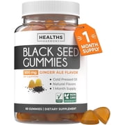 Healths Harmony Vegan Black Seed Oil Gummies, 60 Count, 60 Gummies