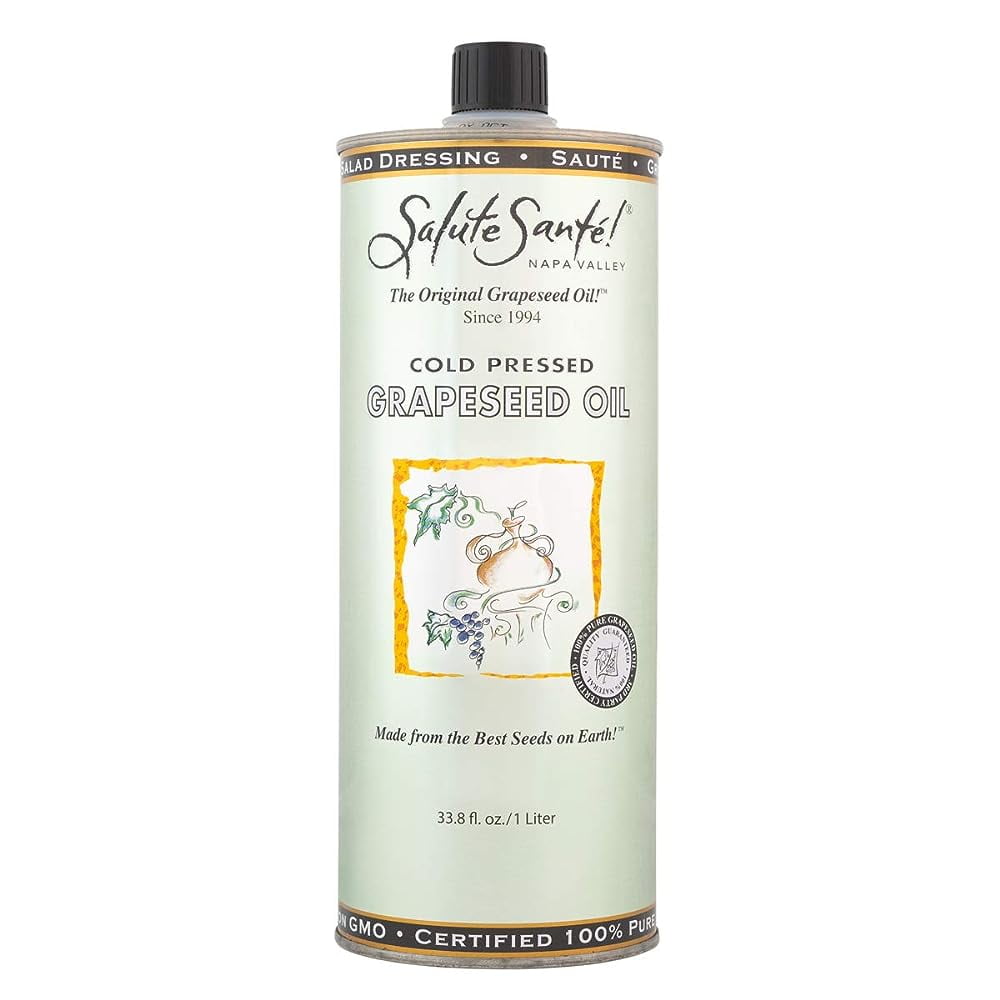 Cold Pressed Grape Oil By High Temperature Cooking, Healthy Grape Oil