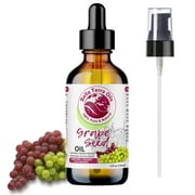 Cold-Pressed Grape Seed Oil 100% Pure Skin Hair Massage Moisturizer Carrier