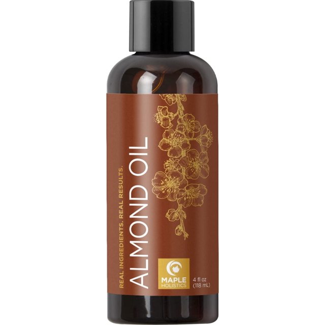 Cold Pressed Sweet Almond Oil for Skin Hair and Nails