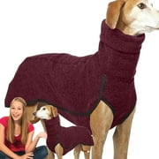 Cold Proof Warm Dog Winter Skiing Base Layer Clothes, Waterproof Windproof Insulated Cloth, Thermal Snowsuit for Small Medium Large Dogs
