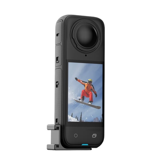 Cold Shoe Expansion Bracket for Insta360 X4Cold Shoe Mount Accessories-Connecting 1/4 Selfie Stick, Tripod, Fill Light, Microphone, Basic Adapter Mount Accessory