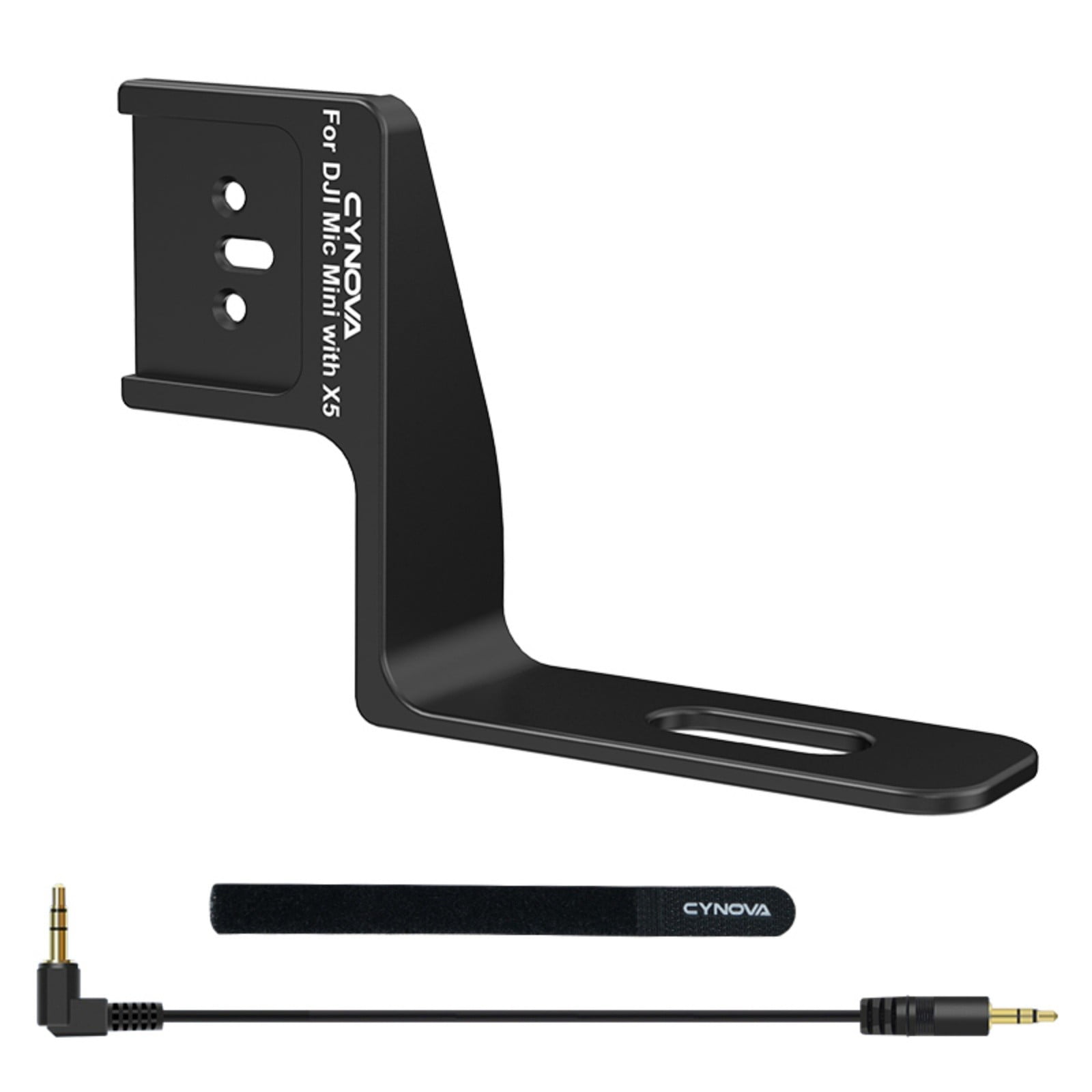 Cold Shoe Mic Mount Bracket for Insta360 X5 – Aluminum Alloy Invisible ...
