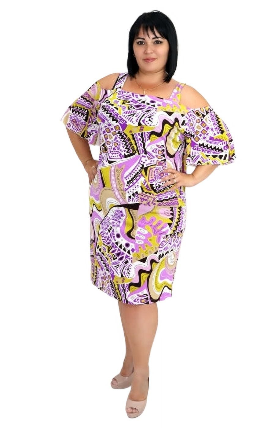 cold shoulder dress knee length Sydney's Closet CE2208 - Cold Shoulder A-line Knee-Length Dress 18 / Ivory