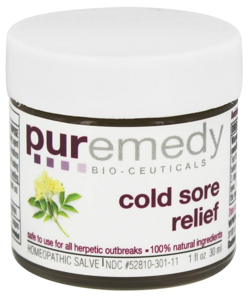 Puremedy - Cold Sore Relief - 1 oz. Formerly Cold Sore Formula Organic Lemon Balm