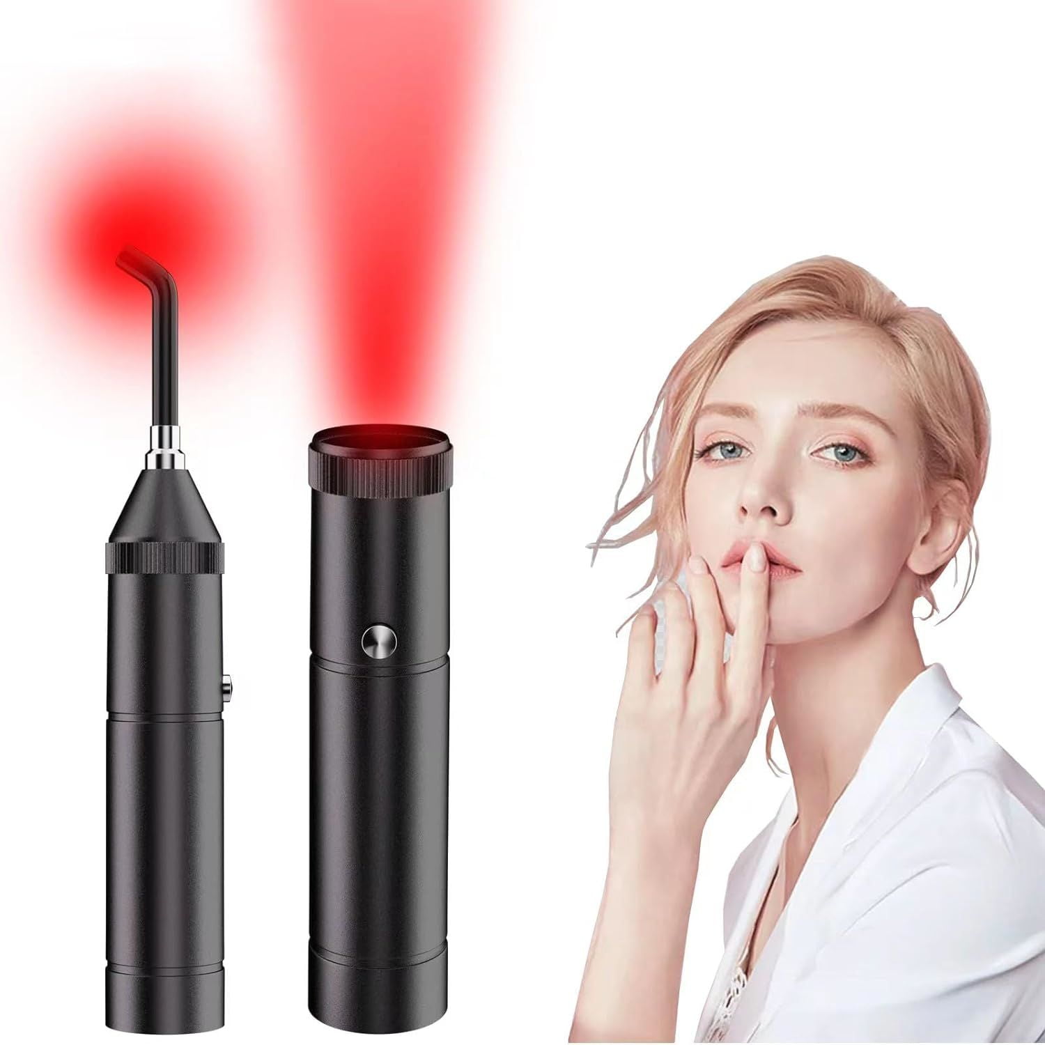 Cold Sore Red Light Therapy Device, Cold Sore Canker Treatment Device