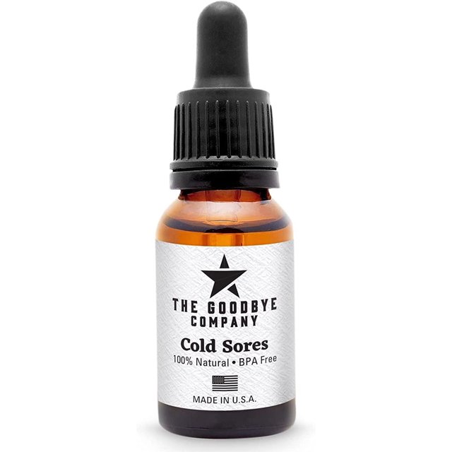 Cold Sores Treatment Omega 9 Oil Infused with Geranium and Lemon Essential Oils (15 mL