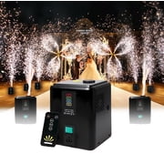 Mini Cold Spark Machine 4 Consumables included LCD Display System Remote Control