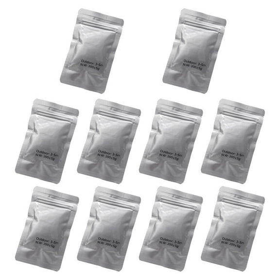 Cold Spark Machine Ti Powder, 7.05oz/bag Premium Large Granules Powder Packs 9.8-16.4ft Height Effects for DJ Stage Party Wedding Show Ceremony Celebrations, Best for Outdoor Use (10 Bags)