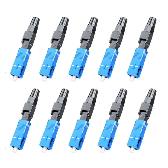 Cold Splicing Fiber Connector Tool-Less Quick Termination for Single/Multimode Networks, Low Loss & High Durability