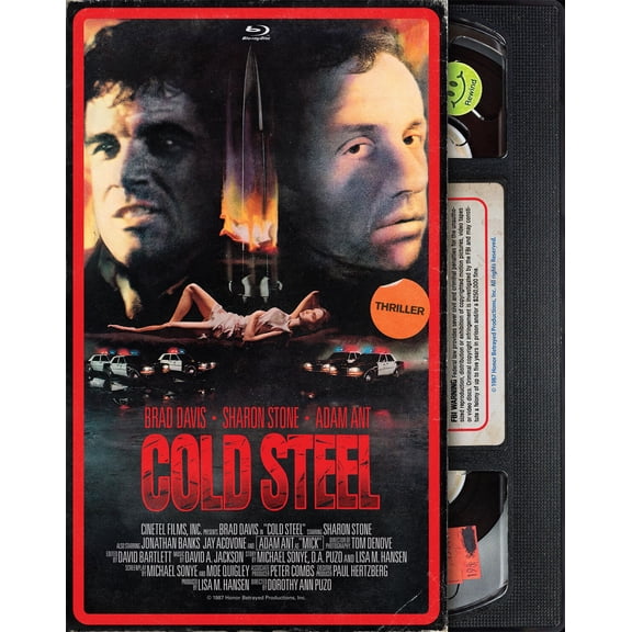 Cold Steel (Retro VHS Packaging)