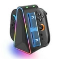 thumbnail image 1 of Charging Dock for Nintendo Switch 2 Joy‑Con, 4‑in‑1 Magnetic Fast Charging Station with RGB Lights, Dual‑Direction Charging, Weighted Base & LED Indicators – Compatible with Switch 2 Controllers, 1 of 6