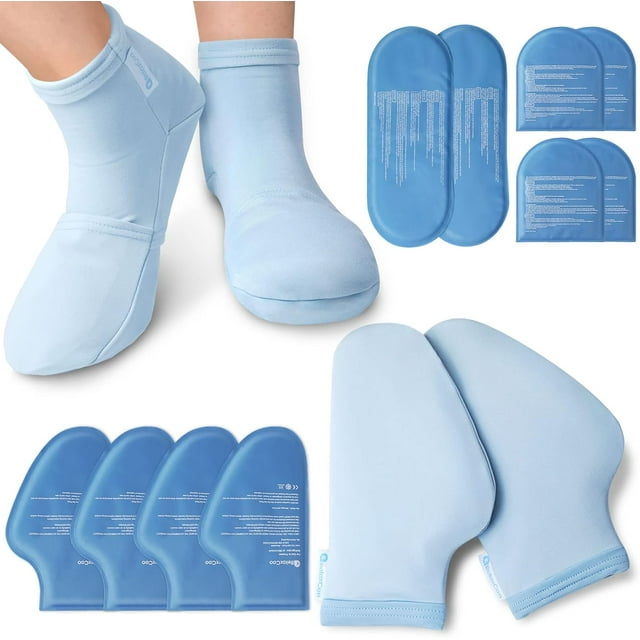 Cold Therapy Socks & Gloves for Chemotherapy Neuropathy Chemo Care