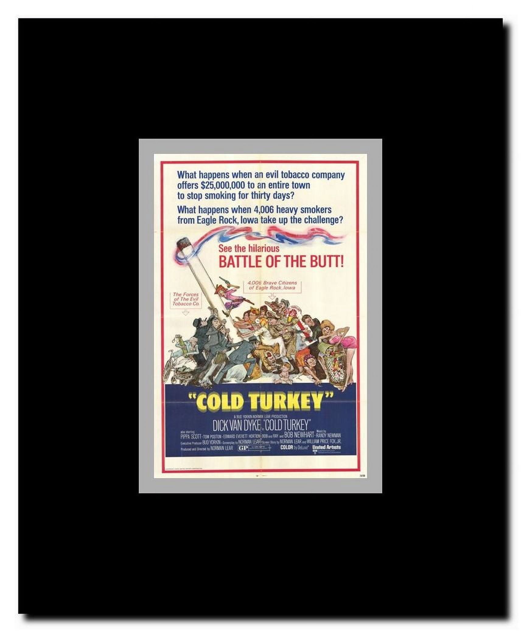 Cold Turkey Framed Movie Poster