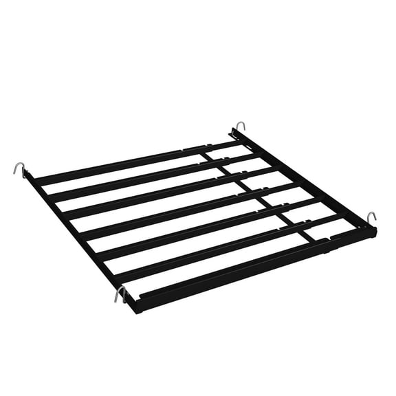 Display Technologies Cold Vault Black Metal Expandable Add-a-Shelf Merchandising Display, 4 Pack