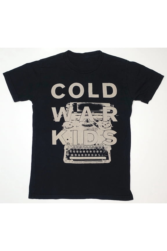Cold War Kids Typewriter Tour Concert Shirt Back All Size AQ112