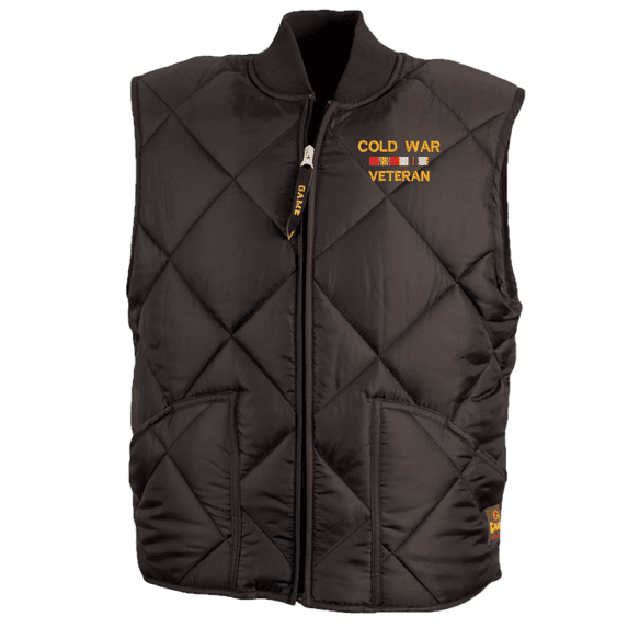 Cold War Veteran Game Sportswear Firefighter's Quarter-Zip Work Shirt