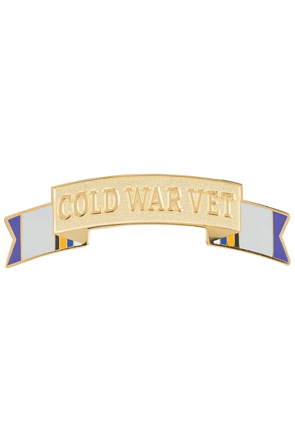 Cold War Veteran Service Rocker Pin