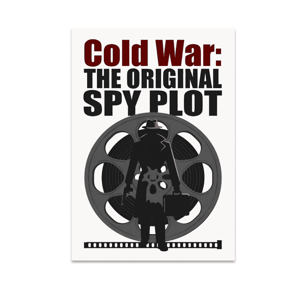 Cold War Vintage Spy Film Art - History in Film Enthusiast - 13x19 Poster Print