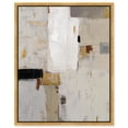 thumbnail image 1 of Cold Warmth Canvas Print Neutral Boho Art by Art Remedy, Gold Frame, 16 x 20, 1 of 6
