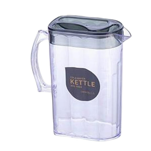 Cold Water Bottle BPA Free Household Set Large Capacity Plastic Design,Leakproof Beverage Container for Tea & Juice,Great Water Bottles for Restaurant,Cafe,Catering,Buffet & Event