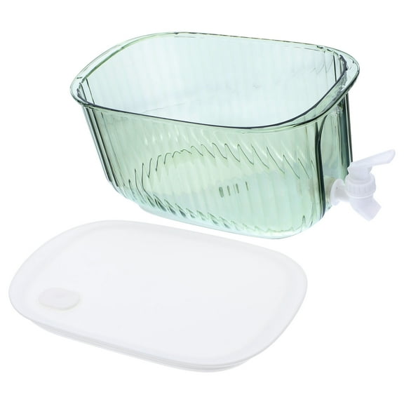 Cold Water Bottle Juice Dispenser Bar Optics for Home Pub Refrigerator Drinks Glass Pitcher with Lid and Spout Cocktail