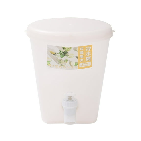 Cold Water Bottle with Faucet PP Material for Refrigerator Beverage Dispensing