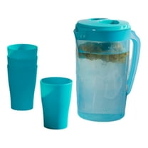 Mouliraty Cold Water Kettle Plastic Commercial Household High-temperature Kettle Refrigerator Ice Water Tie Pot Tea Large Capacity Cold Brewing Herbal Tea Kettle