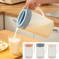 thumbnail image 1 of Cold Water Kettle | Refrigerator Pitcher 1.5L | BPA-Free Polypropylene | Heat Resistant -20℃ to 100℃ | With Strainer Lid | Flat Ergonomic Handle | Slim Fit Fridge Bottle | Spill-Free Spout, 1 of 6