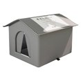 thumbnail image 1 of Cold Weather Cats Refuge Nest Cats Shelter House with Waterproof Fabric and Thermal Layer for Strays Cats Protections, 1 of 8