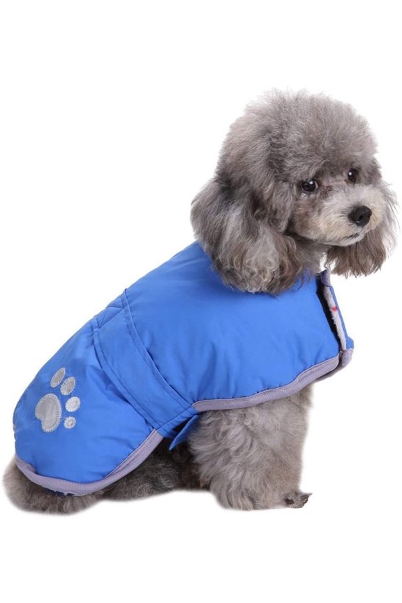 Cold Weather Dog Coats Loft Reversible Winter Fleece Dog Vest Waterproof Pet Jacket Available in Extra Small, Small, Medium, Large Extra Large Sizes