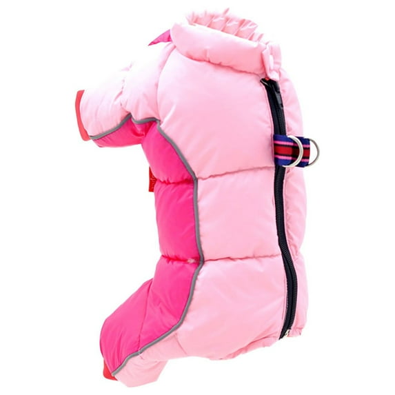 Cold Weather Dog Jacket Insulated Padded Pet Outerwear for Outdoor Adventures and Daily Walks