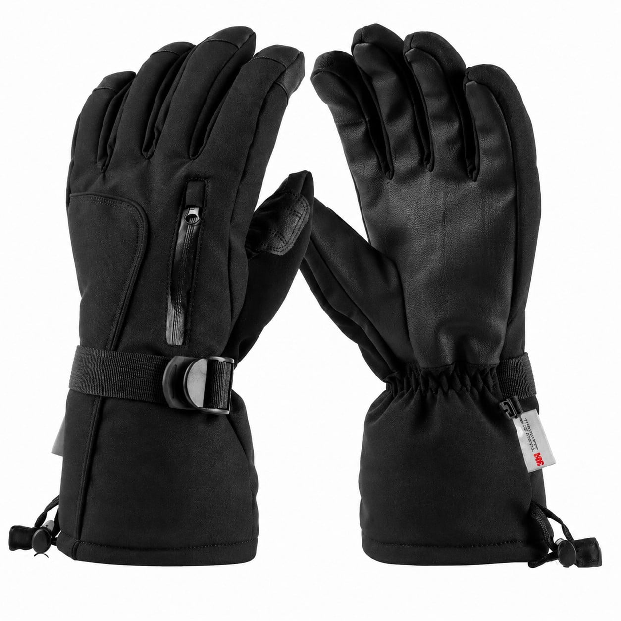 Cold Weather Gloves for Men, Waterproof & Insulated with 3M Thinsulate for Skiing, Snowboarding and Snowmobiling