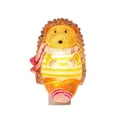 thumbnail image 1 of Cold Weather Hedgehog Pink 2.5 x 5 Inch Acrylic Electric Wall Plug-In Night Light, 1 of 2