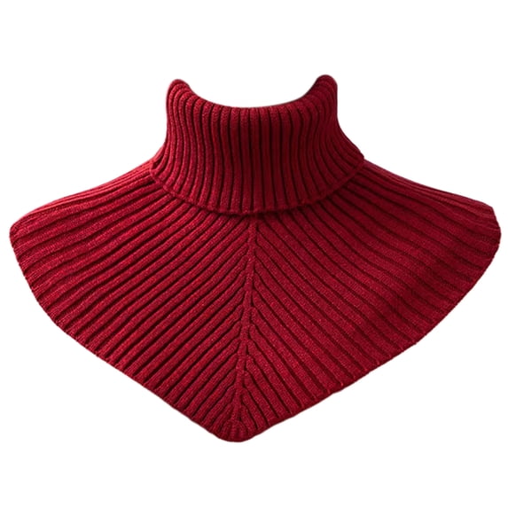 Cold Weather Sport Scarf Neck Gaiter Face Covers Scarf Knitted Cable Wraps for Effortless Styles Upgrades