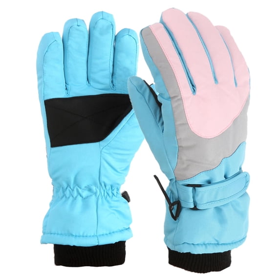 Cold Weather Thick Warm Gloves for Kids 4-16 Years Toddler Girls Boys Snow Gloves Kids Ski Winter Gloves Windproof Children Warm Gloves