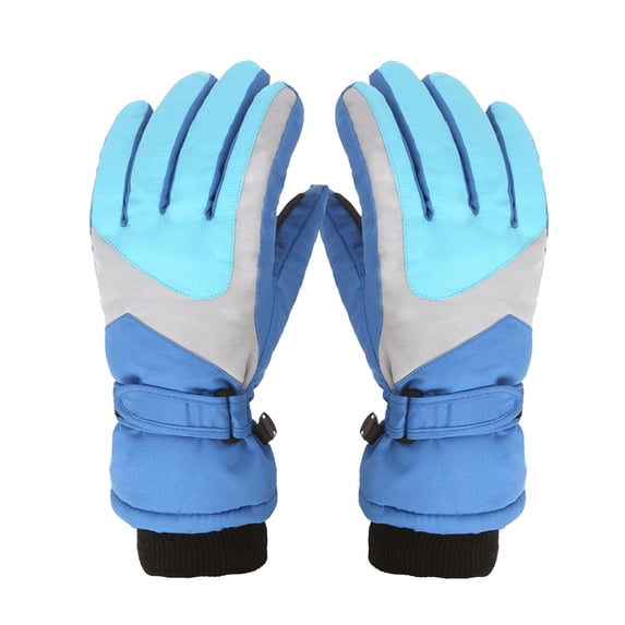 Cold Weather Thick Warm Gloves for Kids 4-16 Years Toddler Girls Boys Snow Gloves Kids Ski Winter Gloves Windproof Children Warm Gloves