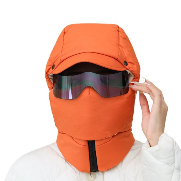 Cold Weather Windproofed Balaclava Thick Insulated Fabric Full Face Protecting For Outdoor Activity Cycling Running